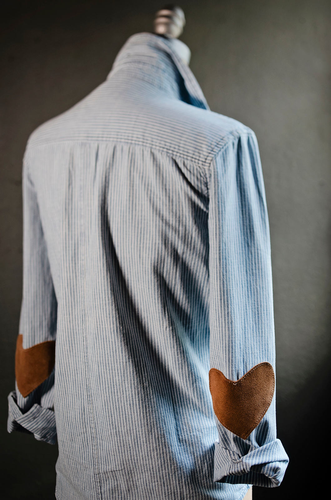 *Limited Edition* Chambray with Elbow Patch